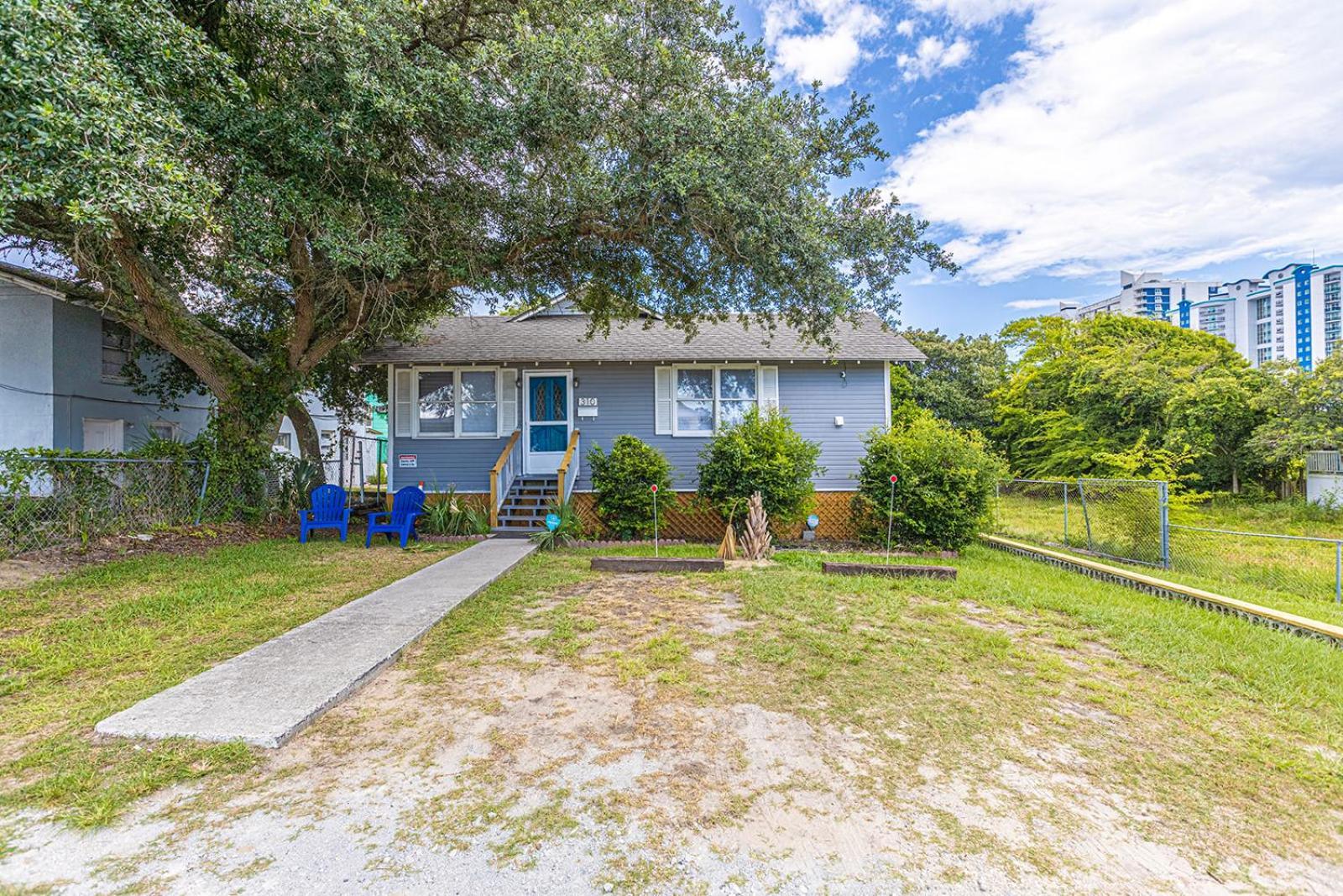 Gorgeous Centrally Located Ocean View 2 King, Huge Private Yard & Deck, Firepit, Bbq, & Game Tables Myrtle Beach Exteriér fotografie